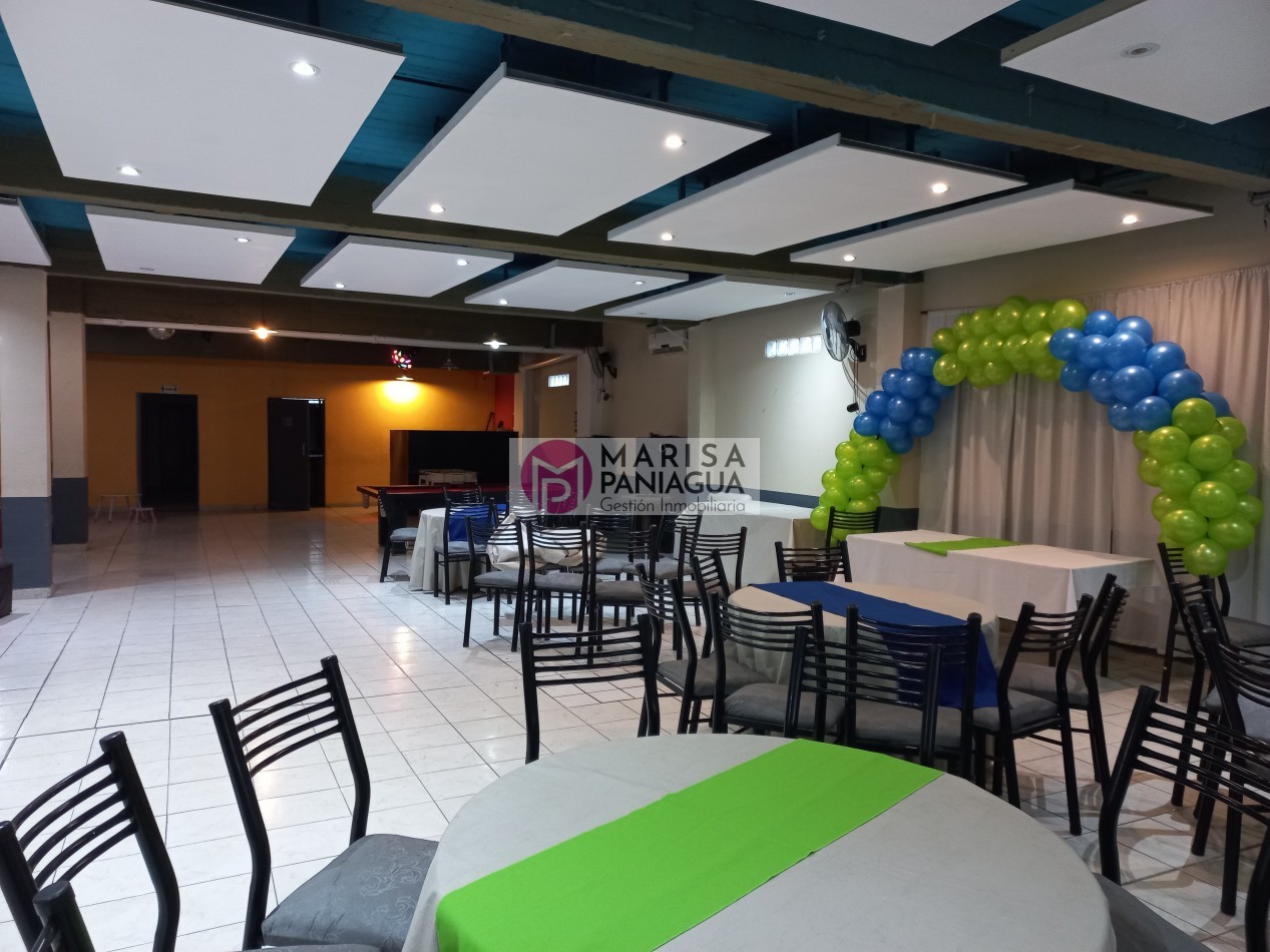 VENTA DE SALON/LOCAL  PARA EVENTOS