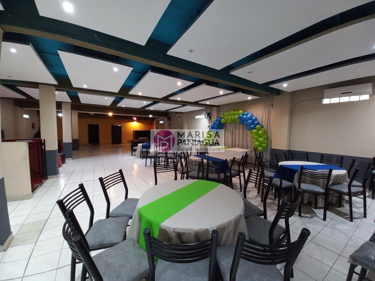 VENTA DE SALON/LOCAL  PARA EVENTOS
